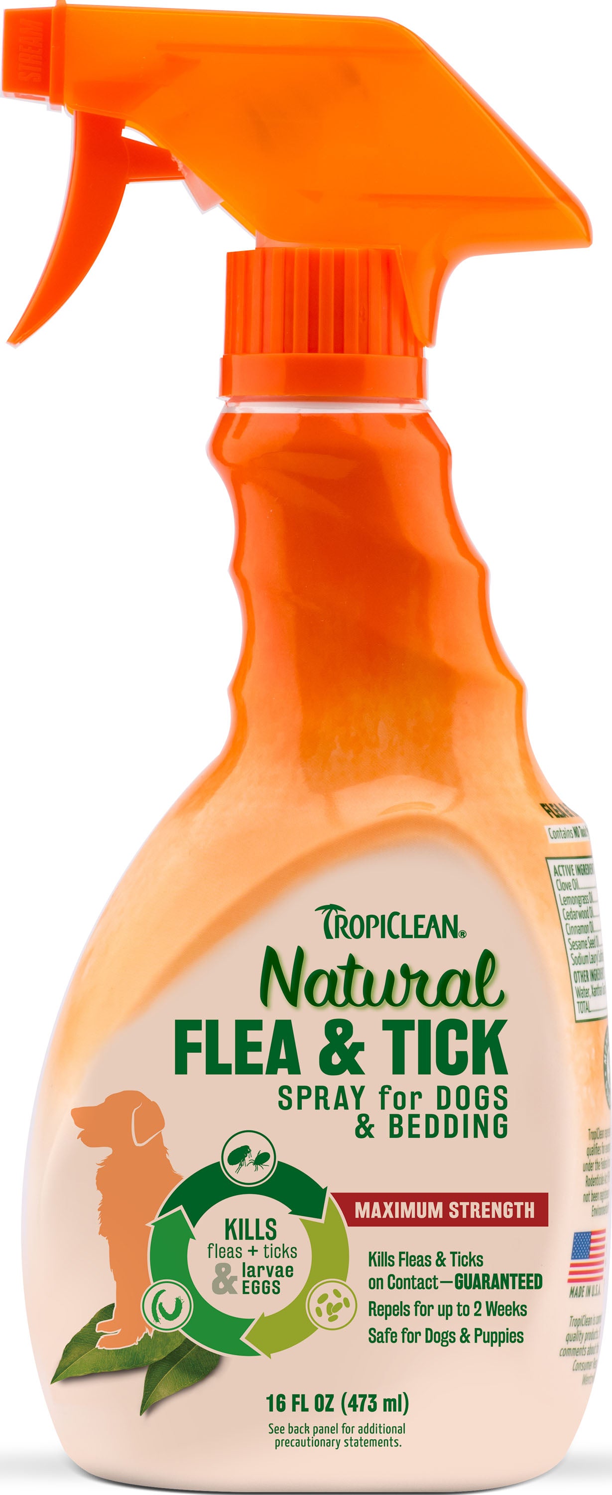 Natural Flea & Tick Dog And Bedding Spray
