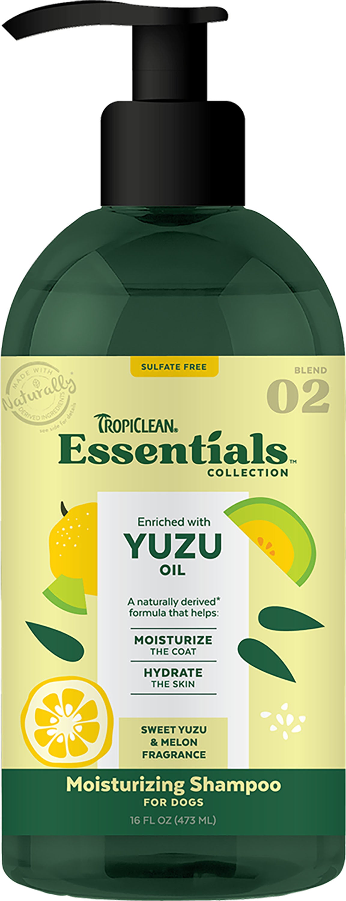 Essentials Yuzu Oil Shampoo For Dogs