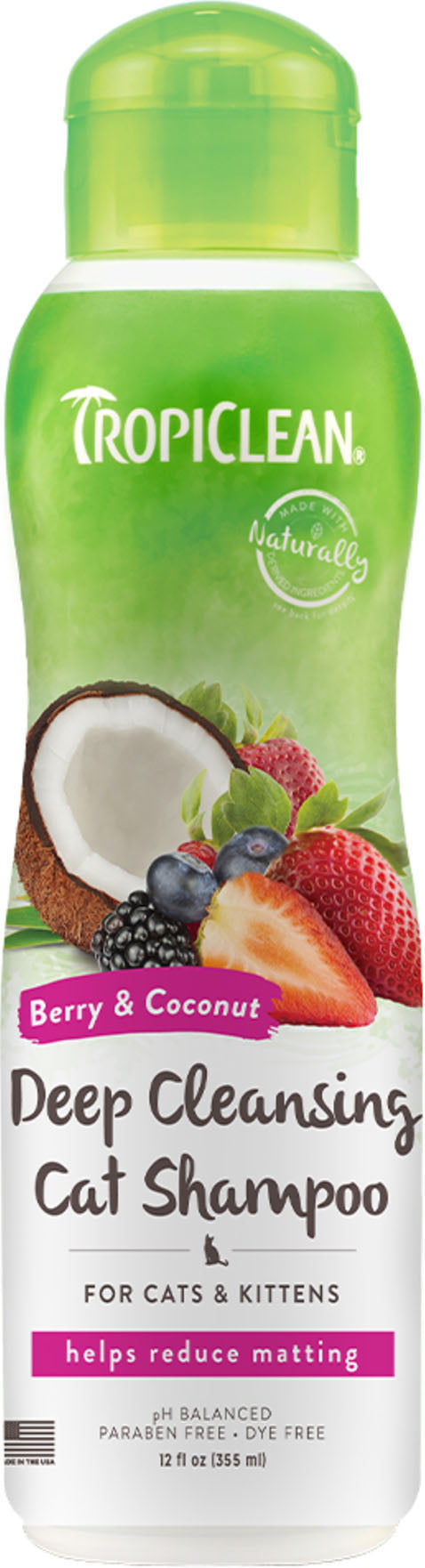 Tropiclean Deep Cleansing Cat/Kitten Shampoo