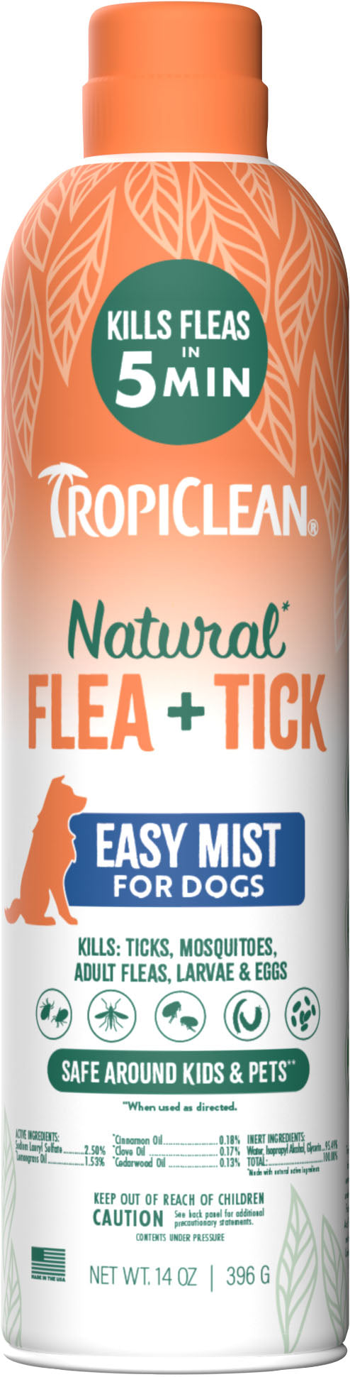 Natural Flea & Tick Dog & Home Easy Mist Spray