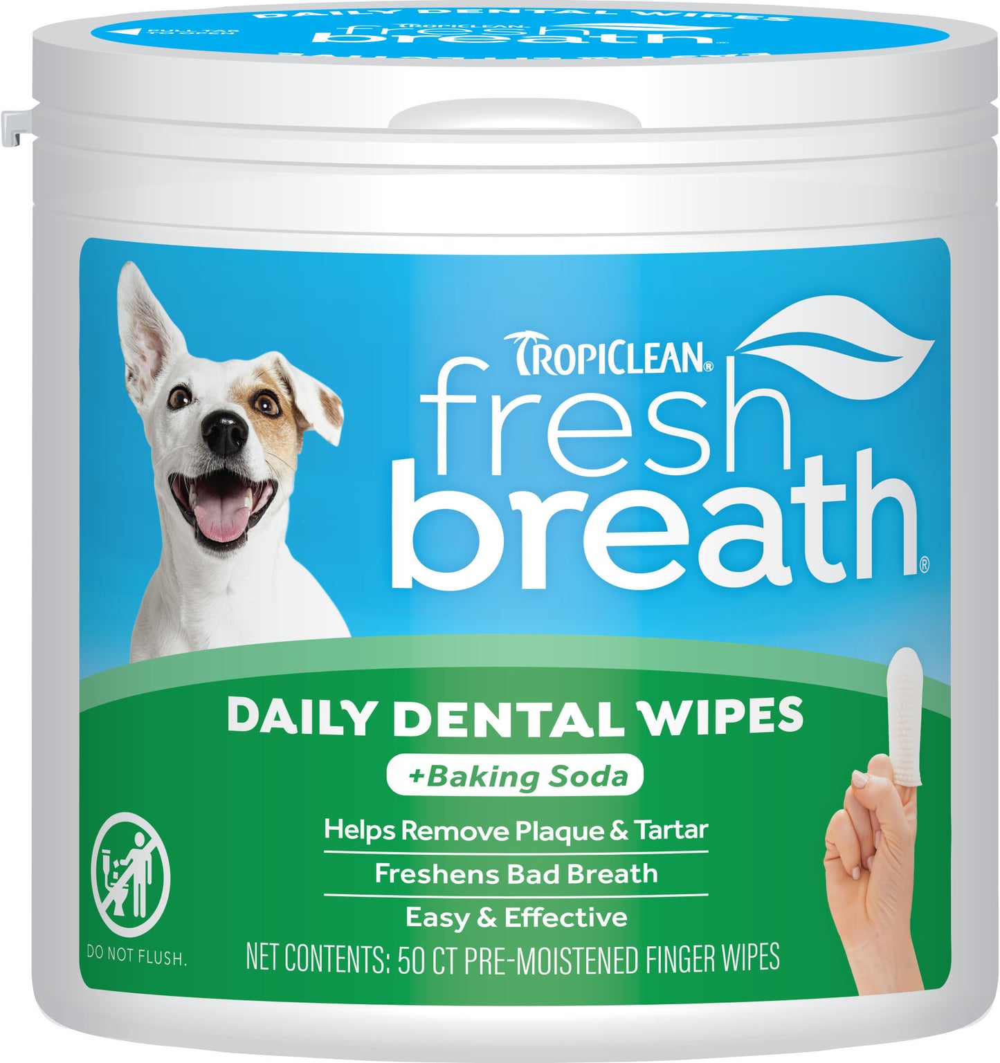 Fresh Breath Finger Dental Wipes