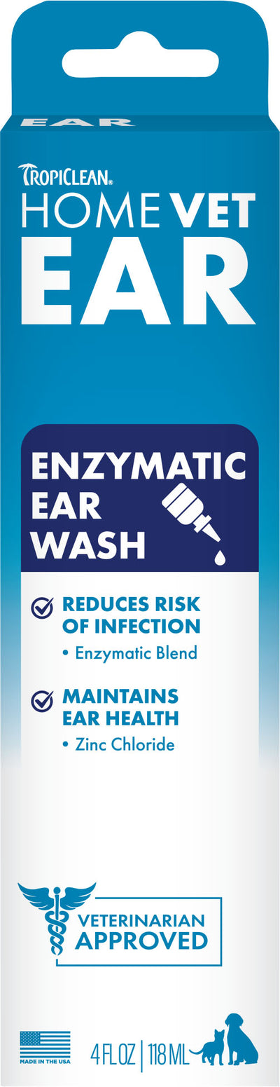 Tropiclean Homevet Enzymatic Ear Wash