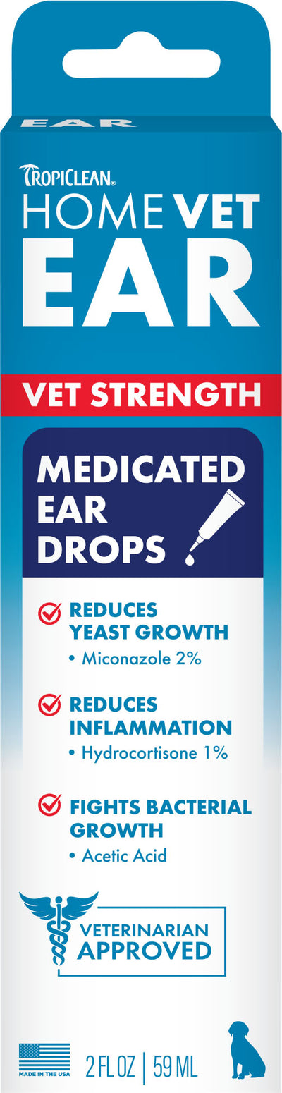 Tropiclean Homevet Medicated Ear Drops