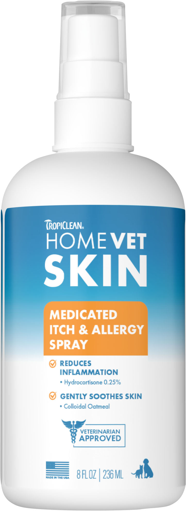 Tropiclean Homevet Itch And Allergy Spray