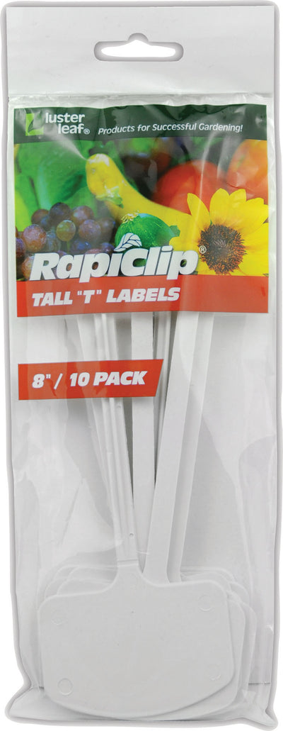 Rapiclip Plastic Tall T Labels
