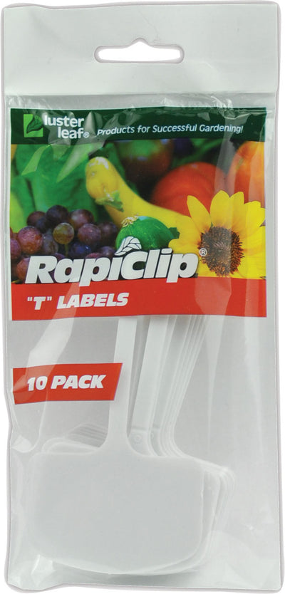 Rapiclip Plastic T Labels