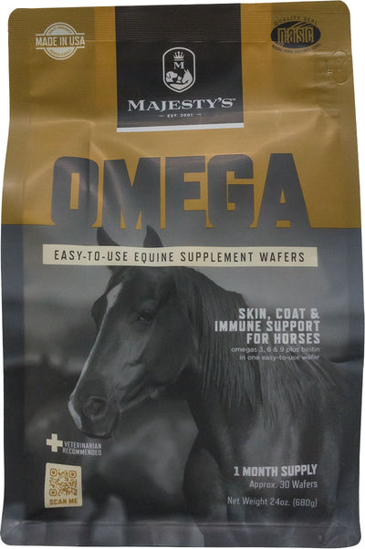 Majesty'S Omega Wafers For Skin Coat & Immune