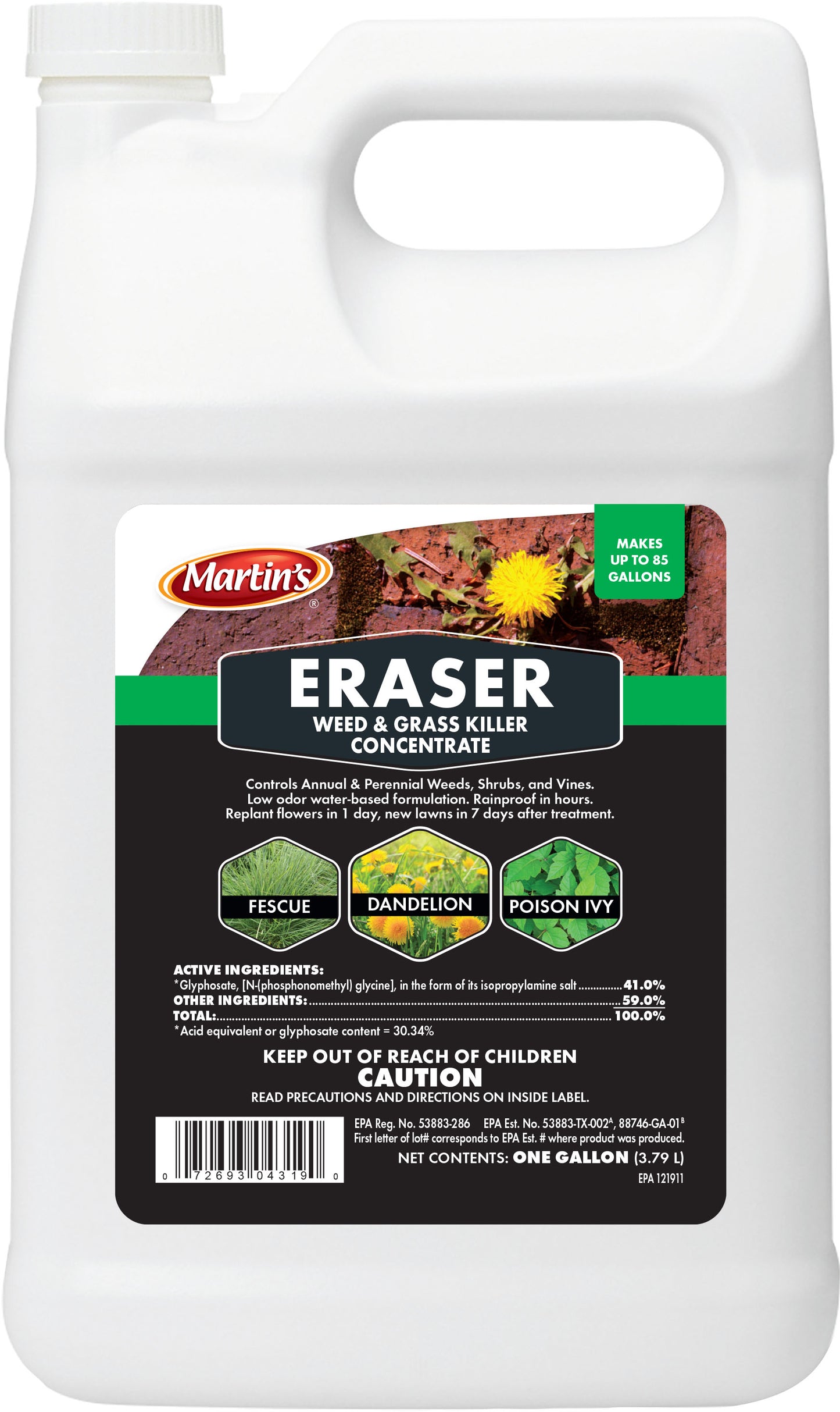 Martin'S Eraser Weed And Grass Killer Concentrate (Pack Of 12)