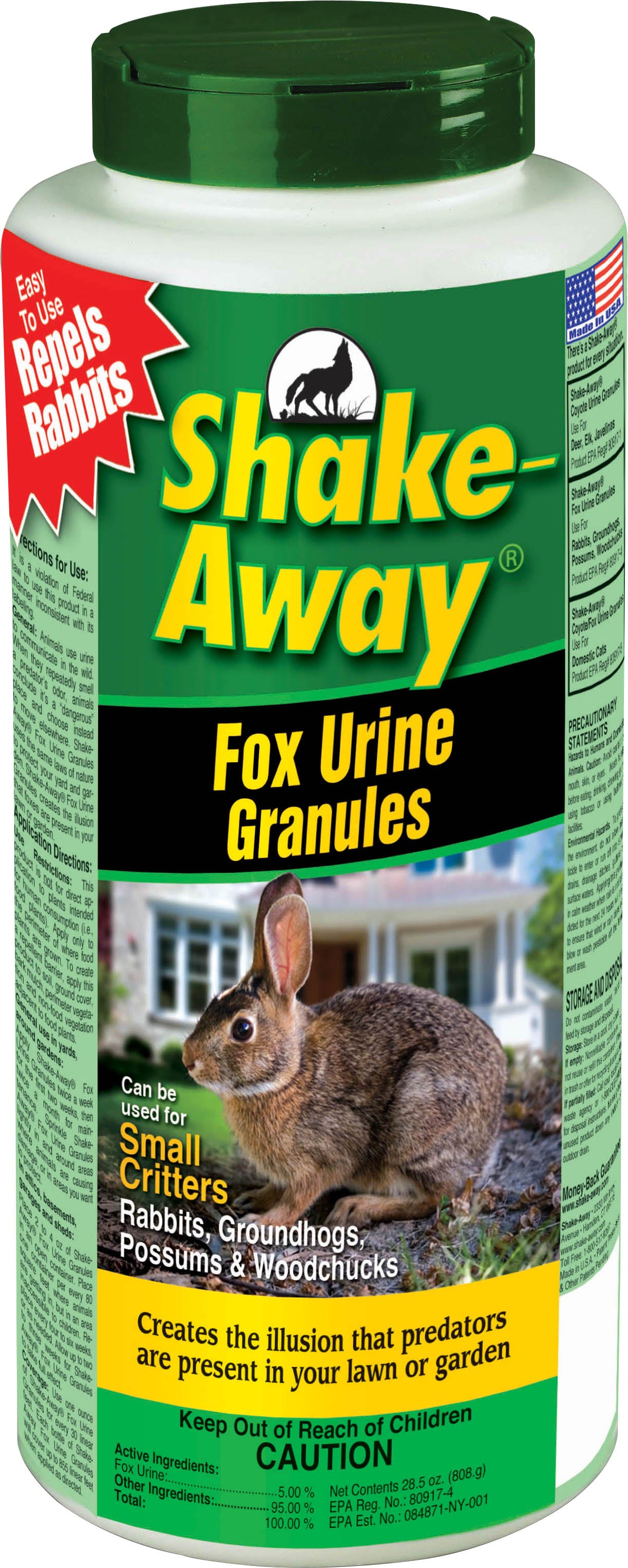 Shake-Away Fox Urine Granules