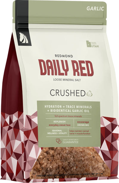 Redmond Rock Crushed With Garlic
