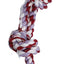 Flossy Chews Twin Tug W/Rubber Handle