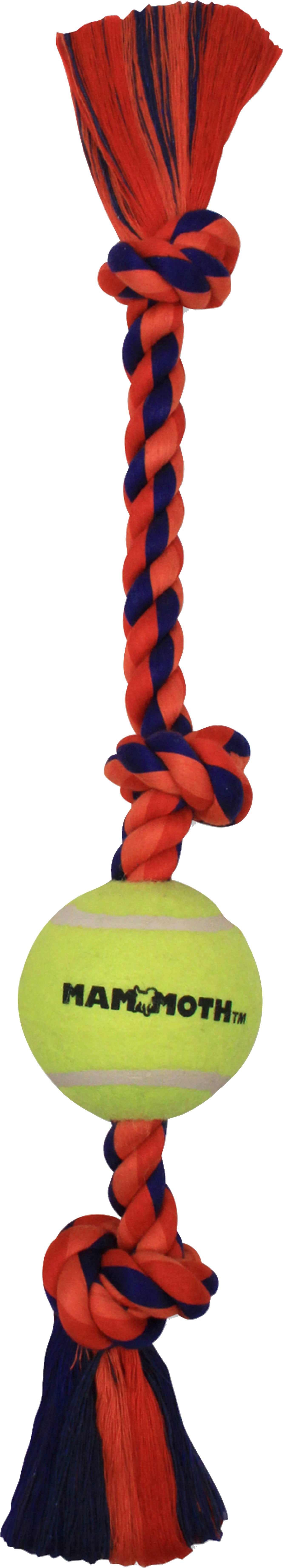 Mammoth Knot Tug W/Tennis Ball