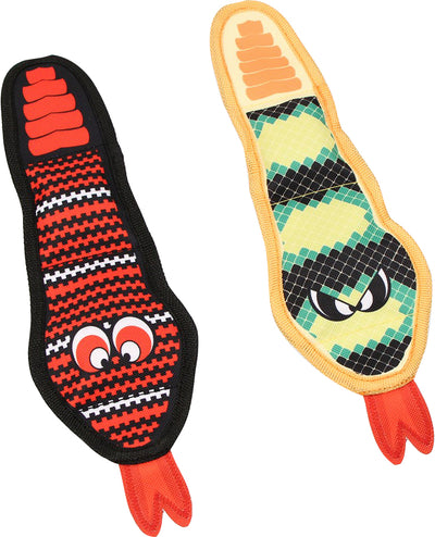 Mammoth Squeaky Snake Dog Toy