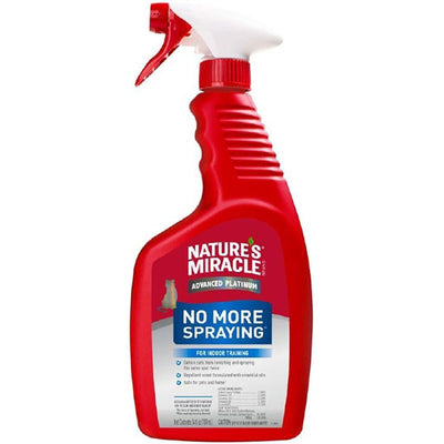 Nature's Miracle Advanced Platinum No More Spraying, 24 Ounces, Helps Discourage Repetitive Cat Spraying