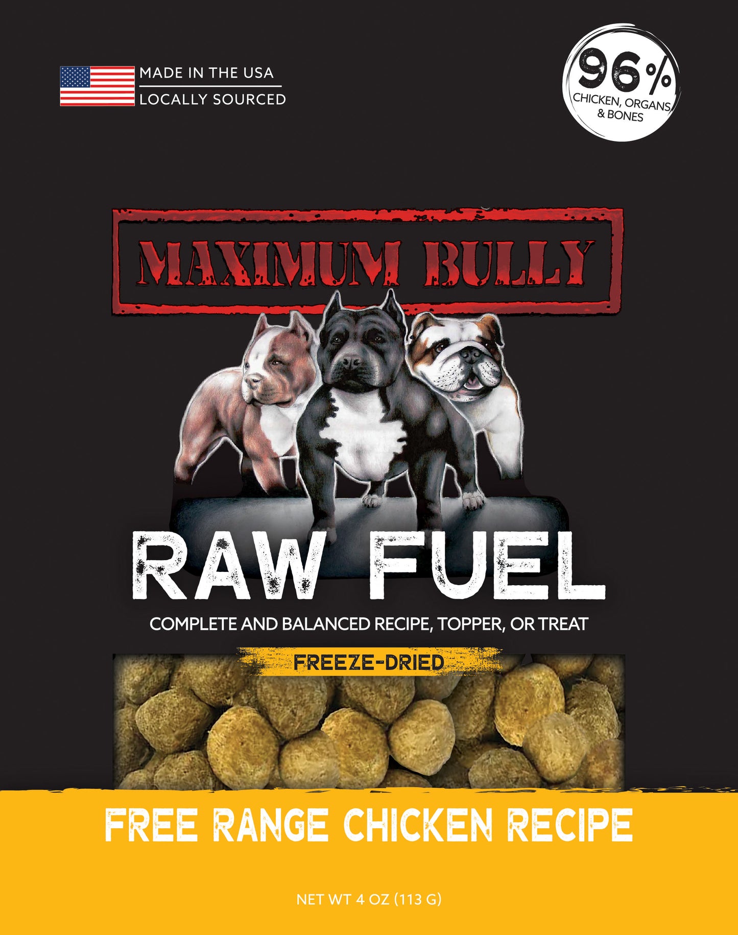 Maximum Bully Raw Fuel Treats