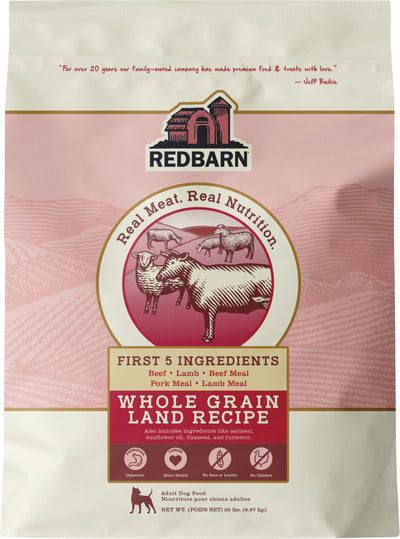 Redbarn Whole Grain Land Recipe Dog Food