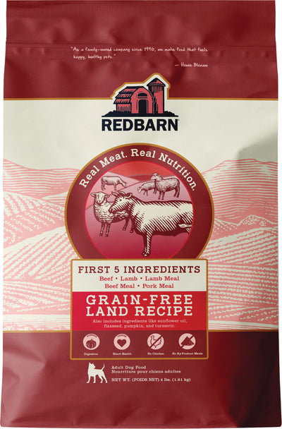 Redbarn Grain Free Land Recipe Dog Food