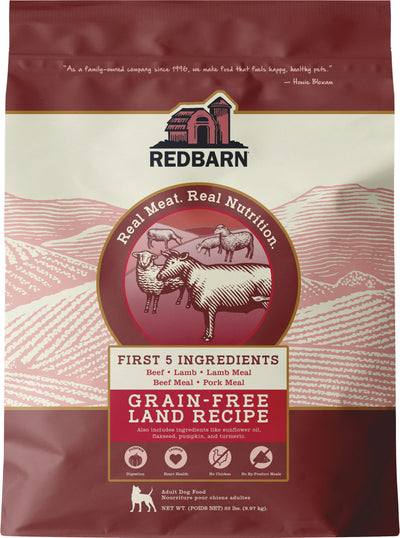 Redbarn Grain Free Land Recipe Dog Food