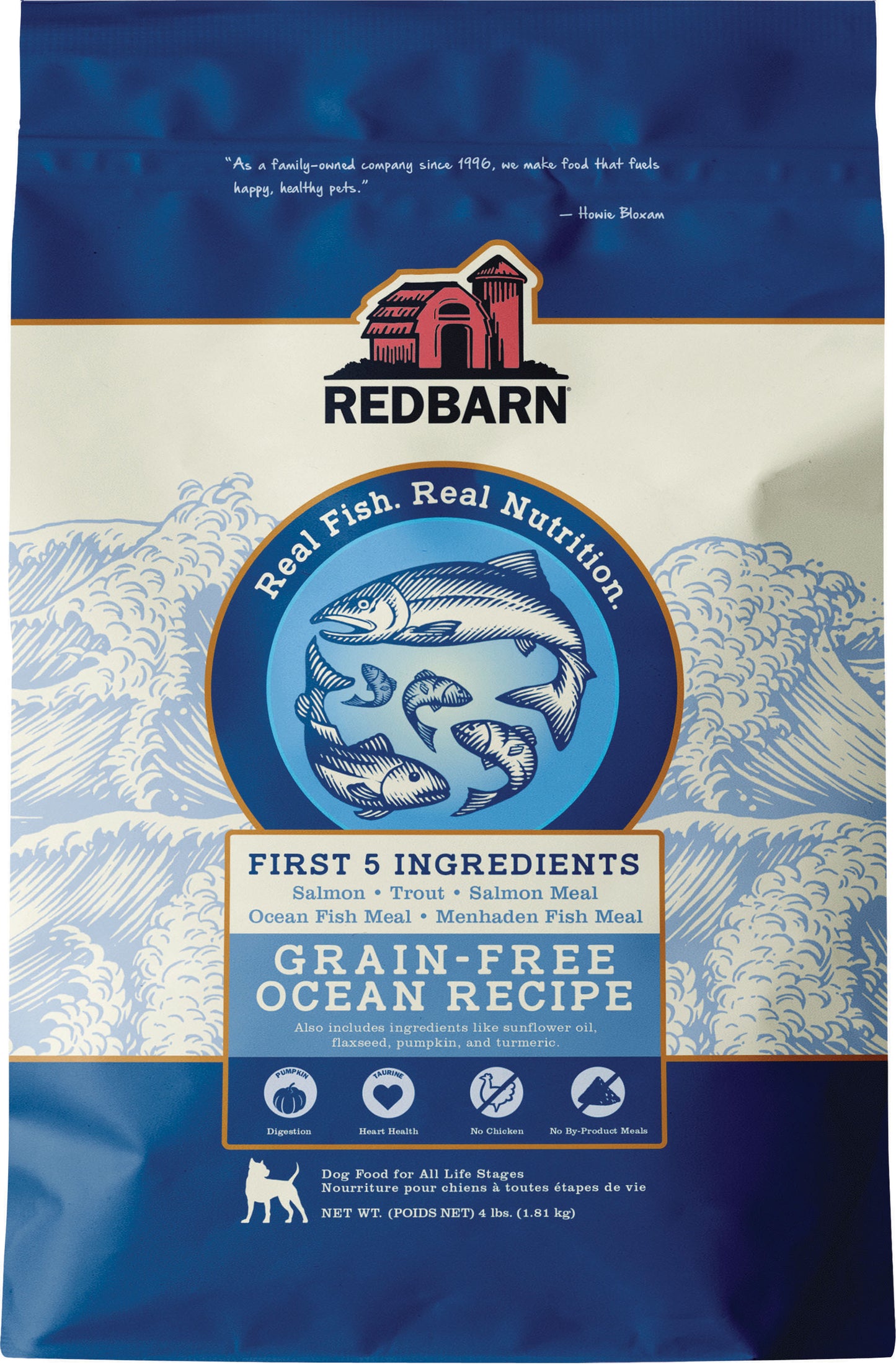 Redbarn Grain Free Ocean Recipe Dog Food