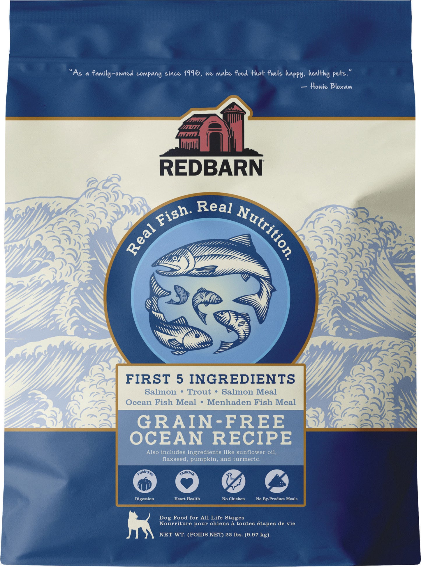 Redbarn Grain Free Ocean Recipe Dog Food