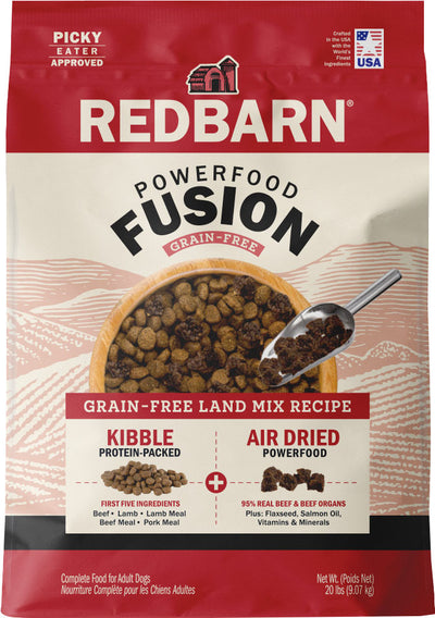 REDBARN GRAIN FREE FUSION LAND RECIPE DOG FOOD