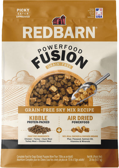 REDBARN GRAIN FREE FUSION SKY RECIPE DOG FOOD