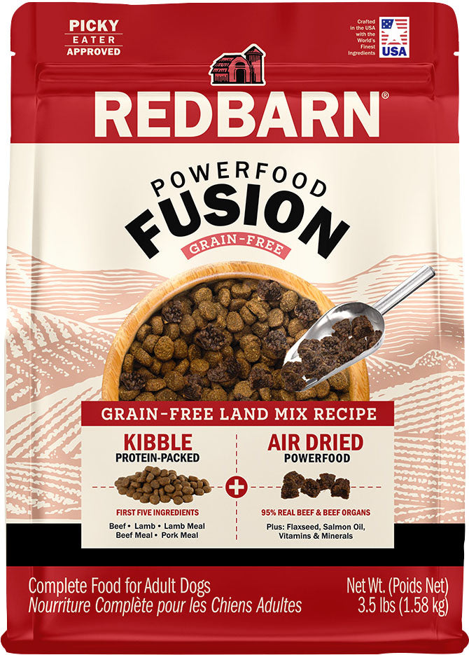 REDBARN GRAIN FREE FUSION LAND RECIPE DOG FOOD