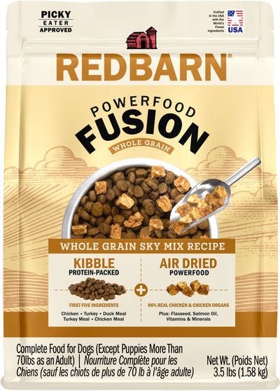 REDBARN WHOLE GRAIN FUSION SKY RECIPE DOG FOOD