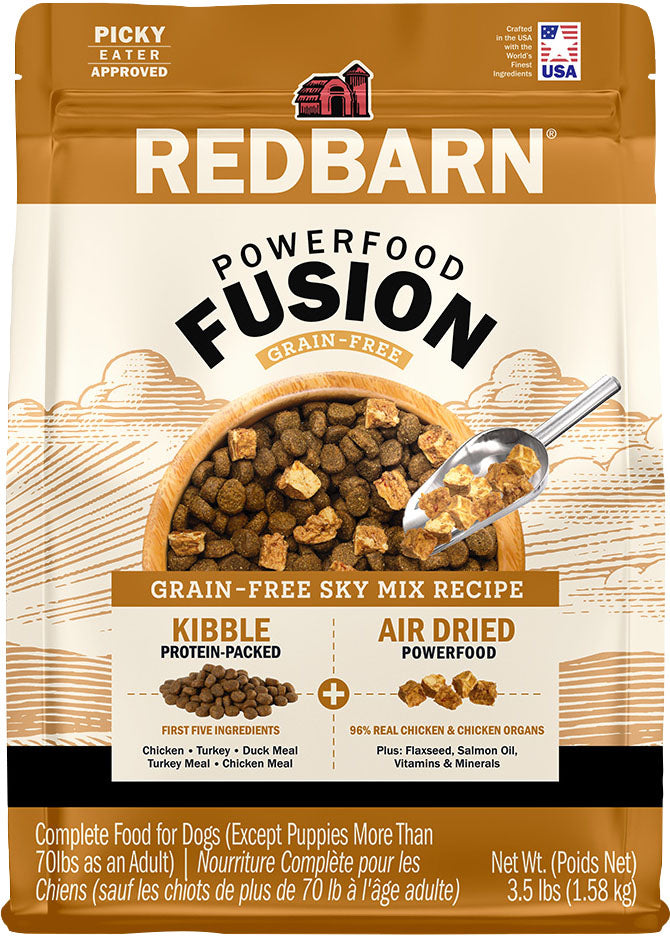 REDBARN GRAIN FREE FUSION SKY RECIPE DOG FOOD
