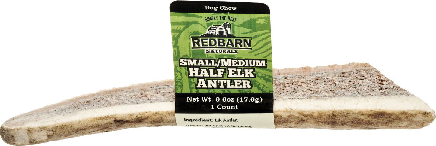 Redbarn Naturals Elk Antler Half