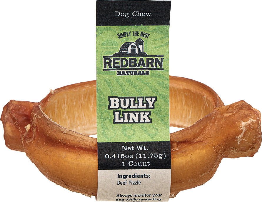 Redbarn Naturals Bully Link Beef Pizzle Bulk (Pack Of 35)