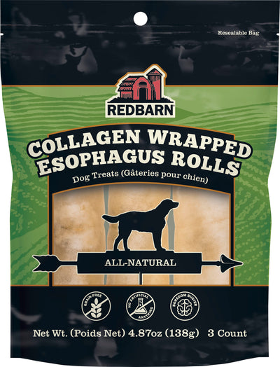 Redbarn Collagen Wrapped Esophagus Roll