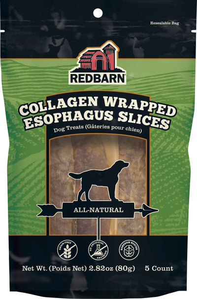 Redbarn Collagen Wrapped Esophagus Slice
