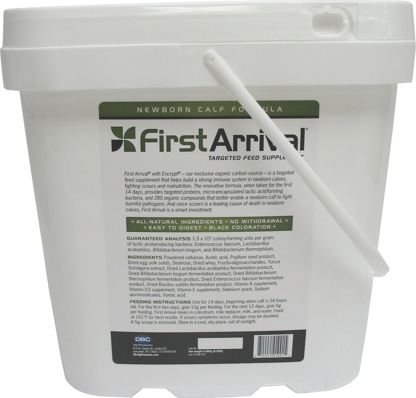 First Arrival W/Encrypt Newborn Calf Powder