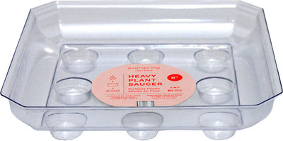 Everspring Designer Heavy Square Plant Saucer (Pack Of 25)