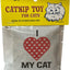 DR. DANIELS I LOVE MY CAT TOY 100% CATNIP FILLED