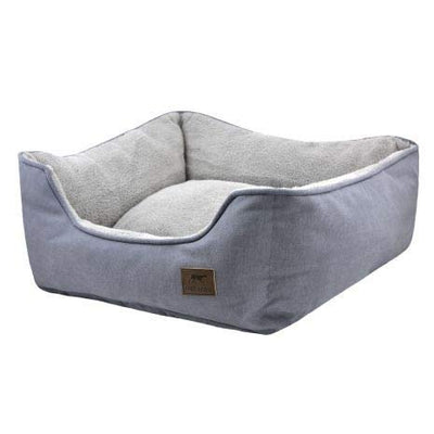 Tall Tails 88216959 Bolster Dog Bed44; Charcoal - Medium