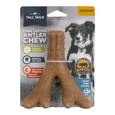 Tall Tails Bacon Scented Antler Chew Toy for Dogs