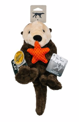 Tall Tails Otter Rope Plushie Dog Toy, 13 in