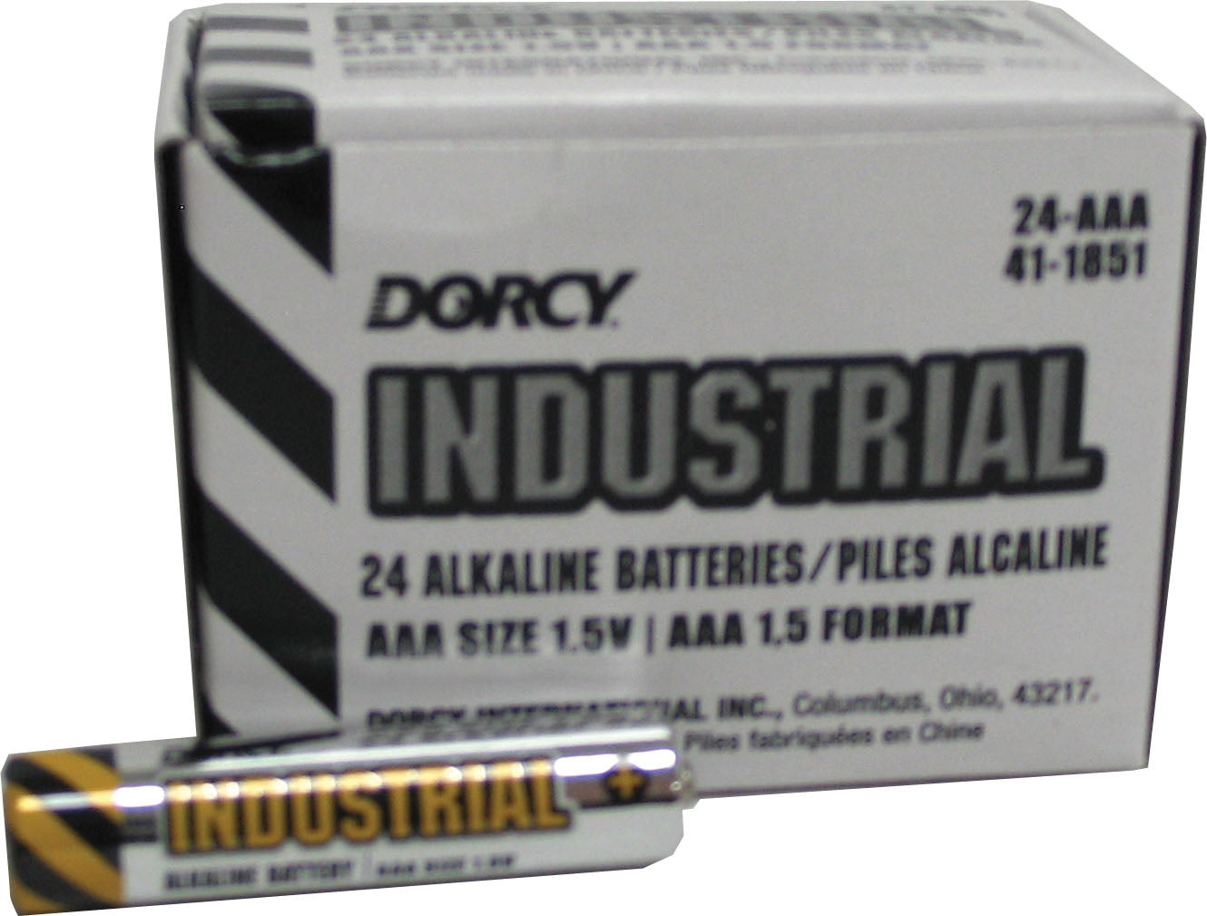 Dorcy Industrial Alkaline Batteries (Pack Of 24)