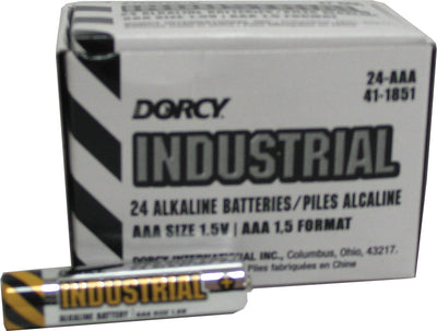 Dorcy Industrial Alkaline Batteries (Pack Of 24)