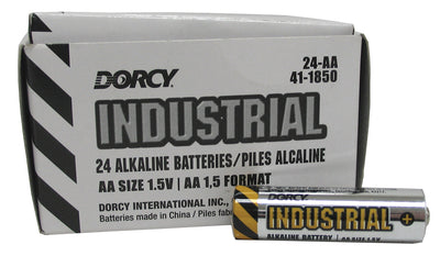 Dorcy Industrial Alkaline Batteries (Pack Of 24)
