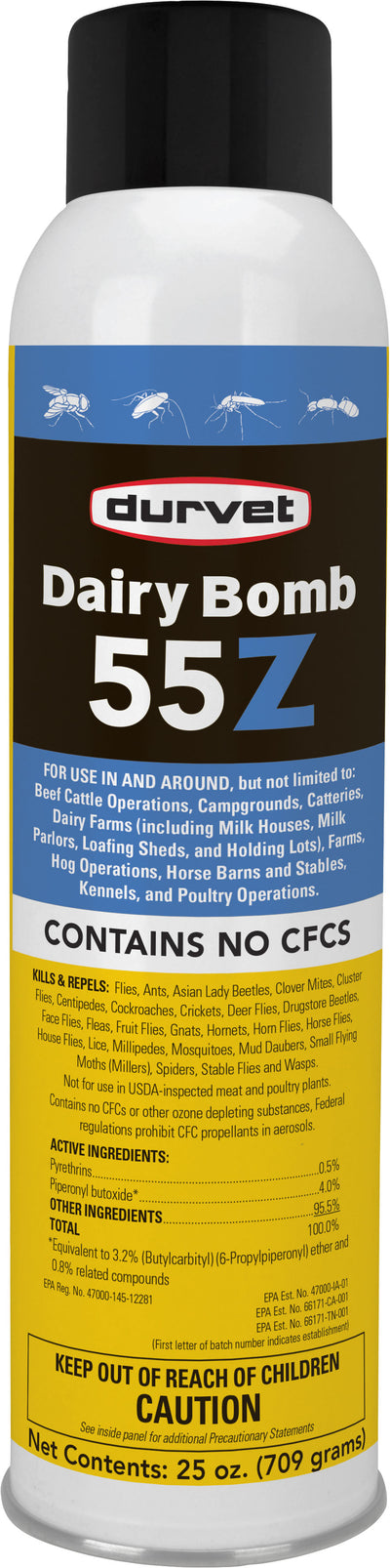 Durvet Dairy Bomb 55Z Fogger (Pack Of 6)