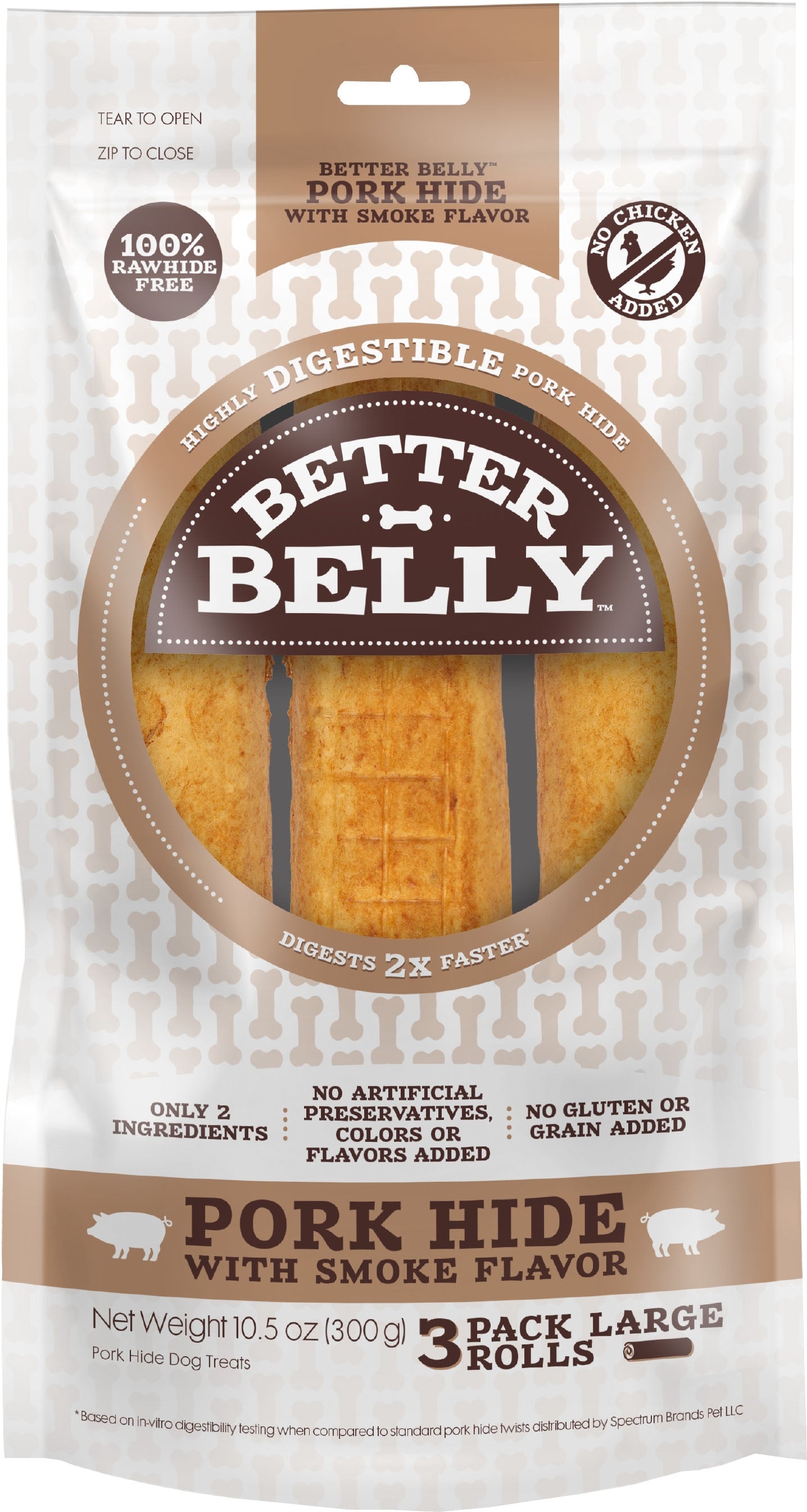 Better Belly Porkhide Roll