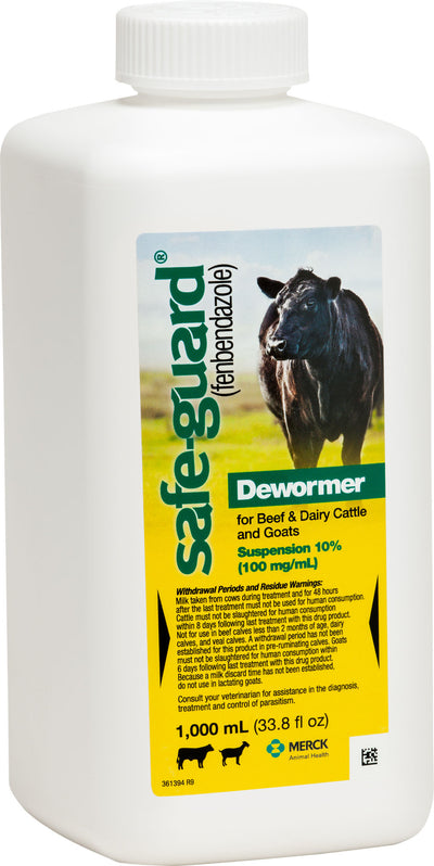 Safe-Guard Suspension Cattle & Goat Dewormer