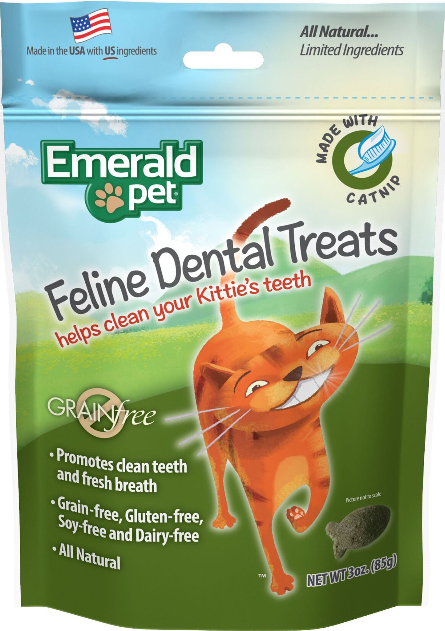 Emerald Pet Feline Dental Grain Free Treats