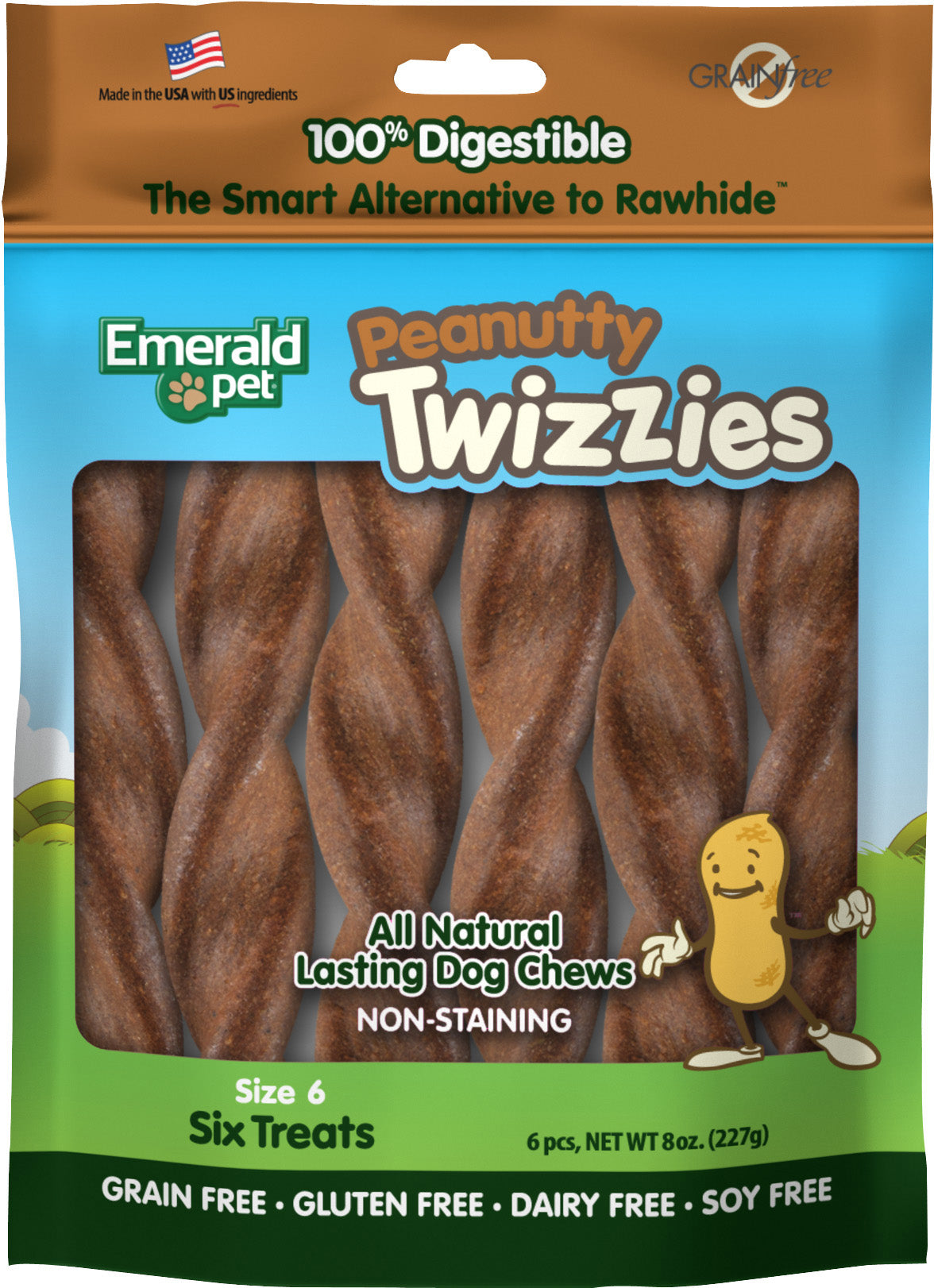 Emerald Pet Twizzies Grain Free Dog Chews