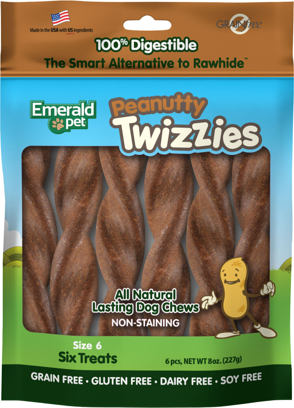 Emerald Pet Twizzies Grain Free Dog Chews