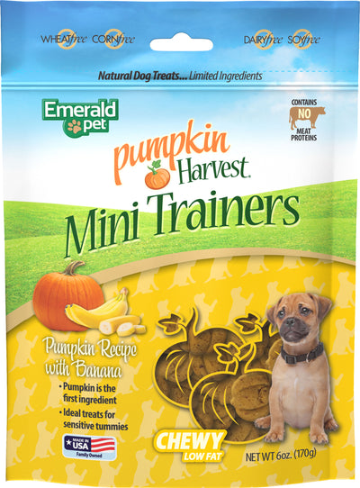 Emerald Pet Pumpkin Harvest Trainers Chewy Dog Tre