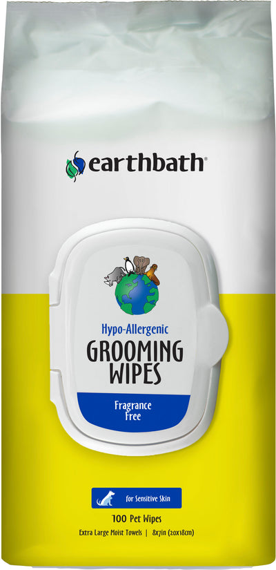 Earthbath Hypoallergenic Grooming Wipes
